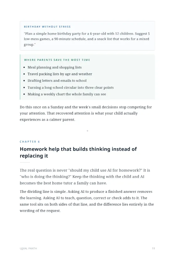 AI for Modern Parents (English Edition) — sample page 5