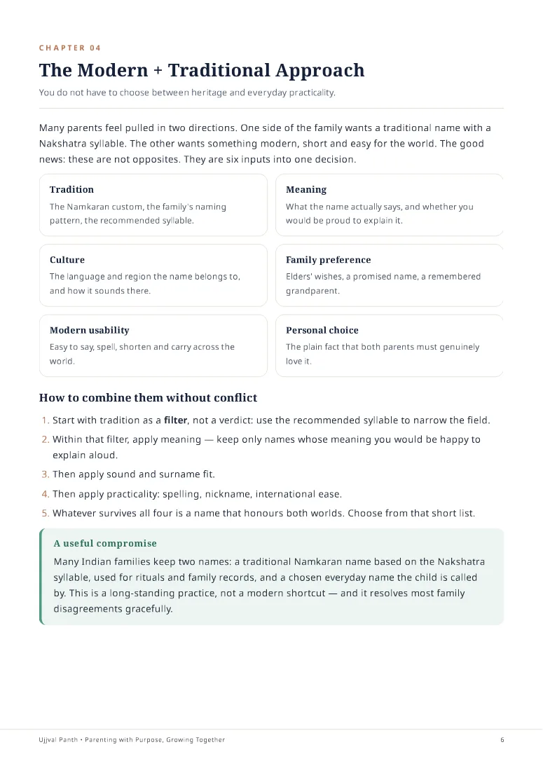 The Complete Baby Naming Guide — sample page 2