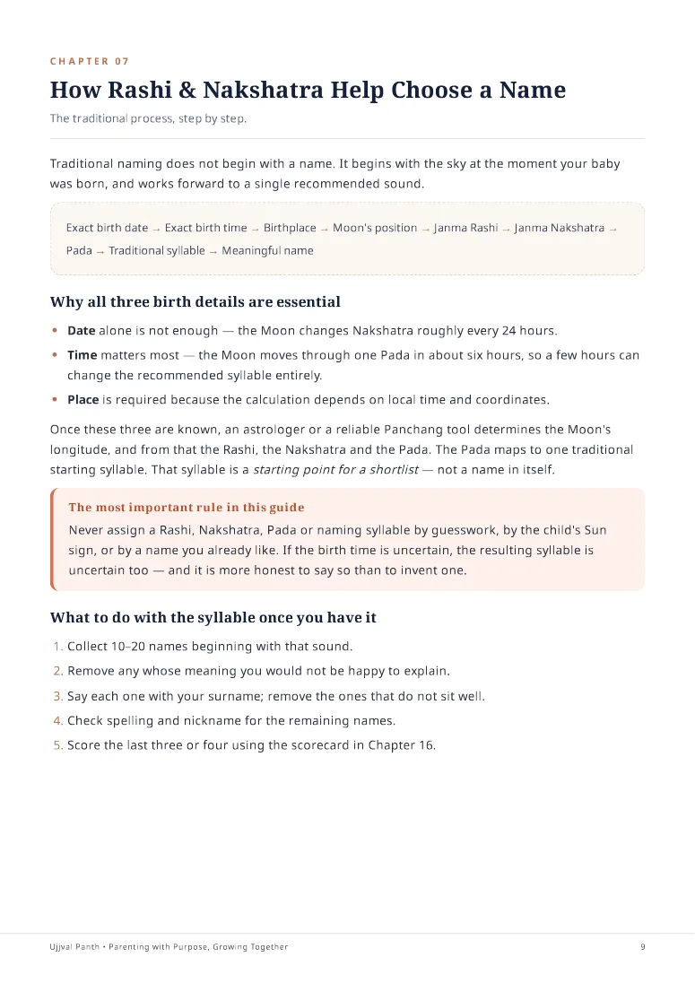 The Complete Baby Naming Guide — sample page 3