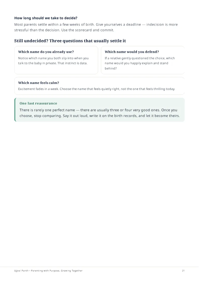 The Complete Baby Naming Guide — sample page 6